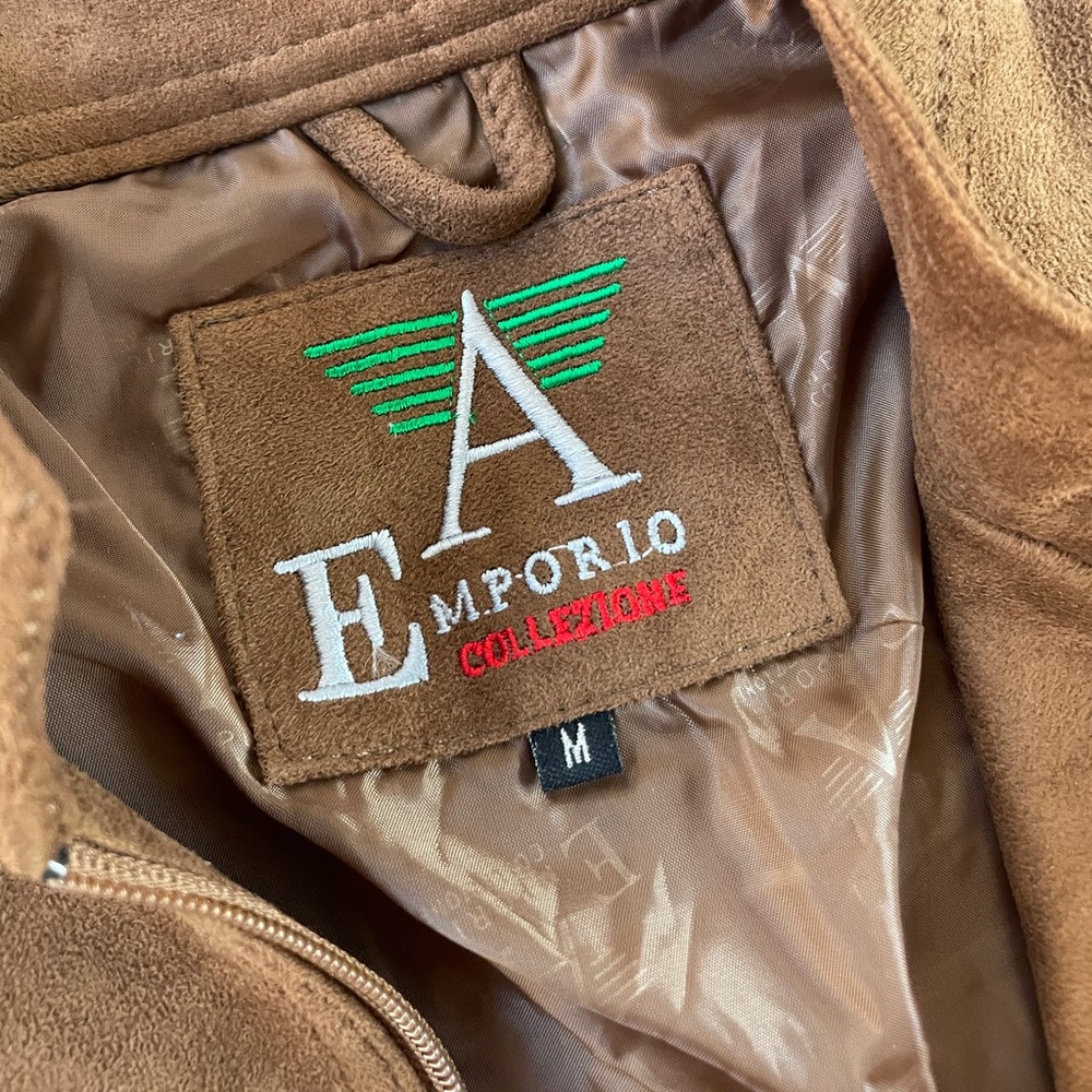 Armani Emporio Collezione Suade Men’s Jacket - Picture 6 of 6